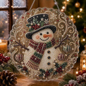 Perlora – Diamond Painting Weihnachtsanhänger