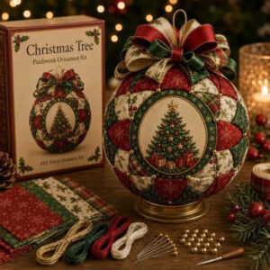Kugelina – DIY Patchwork-Weihnachtskugel Nähset