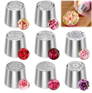 BakeArt Professional – Russisches Spritztüllen-Set