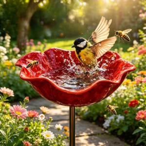 PoppyBloom – Ein farbenfroher Ruheort für Vögel und Bienen