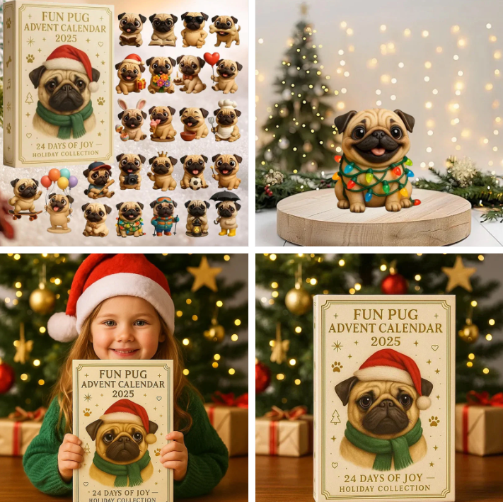 Lustiger Mops-Adventskalender - Image 3
