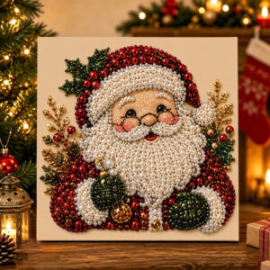 Kristella – Weihnachtliches Perlenbild-Bastelset